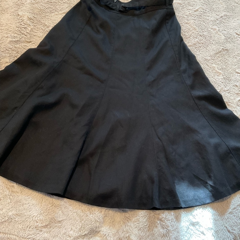 Ann Taylor Fit and Flare Linen Skirt Size 2 - Picture 7 of 9